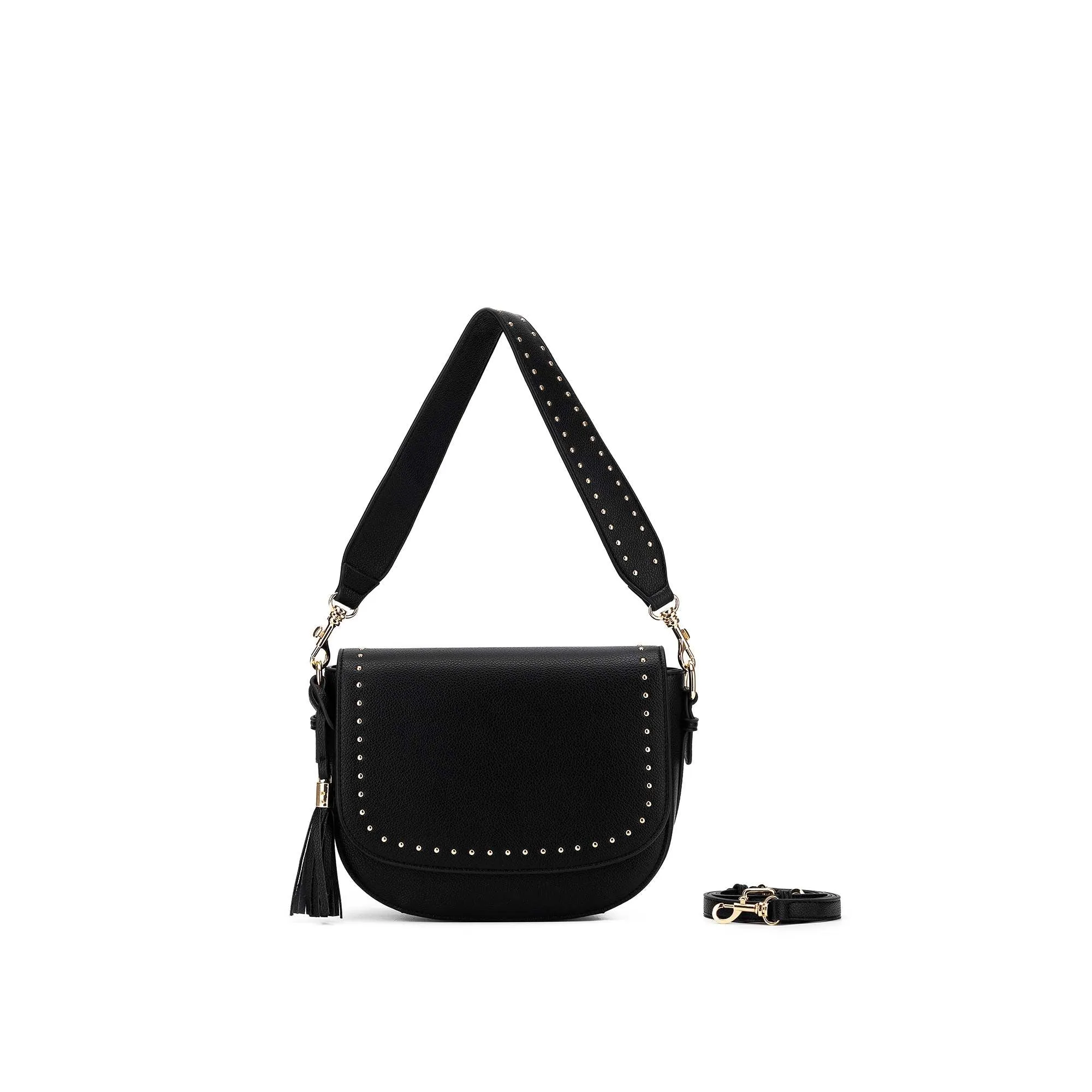 Addison Black Crossbody Bag