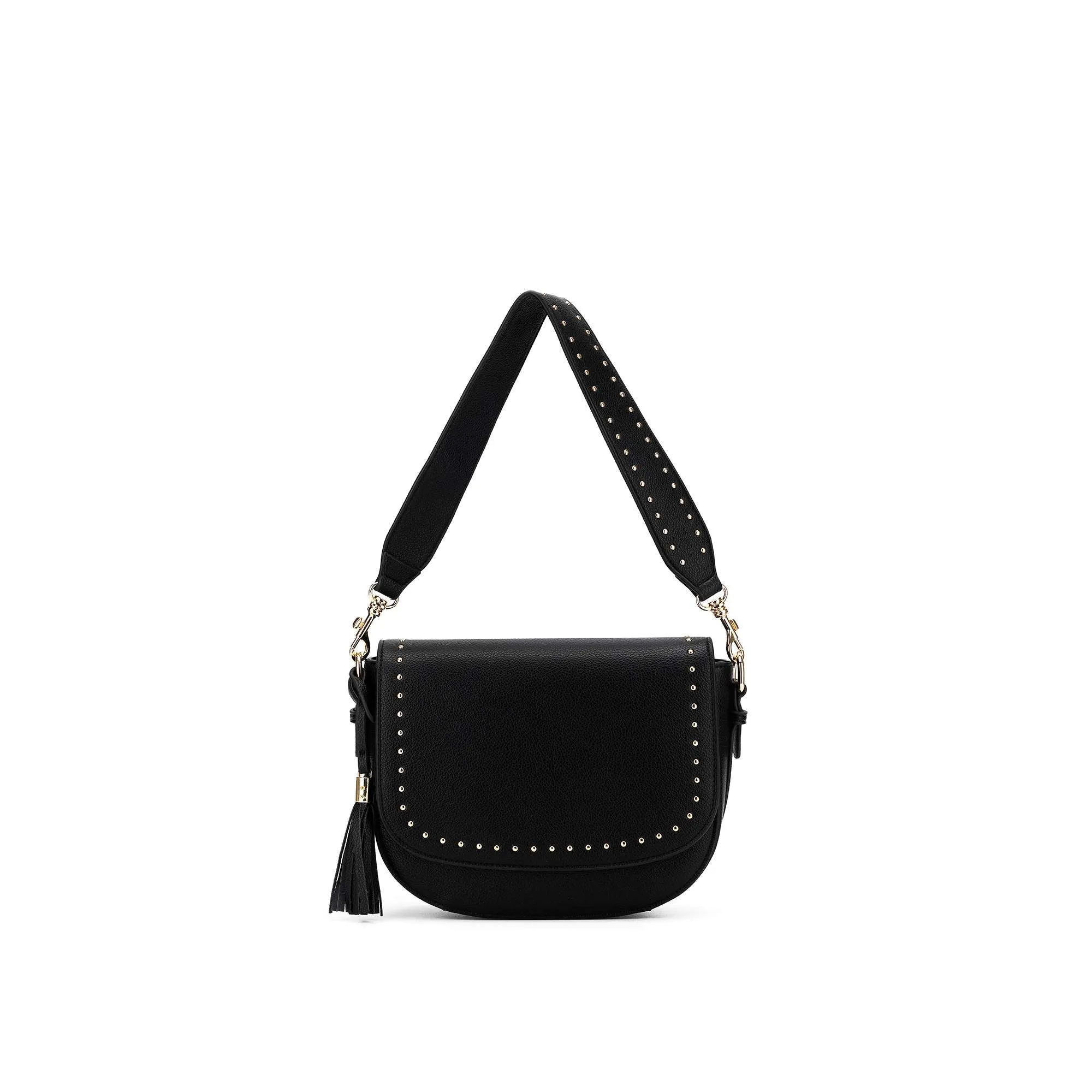 Addison Black Crossbody Bag