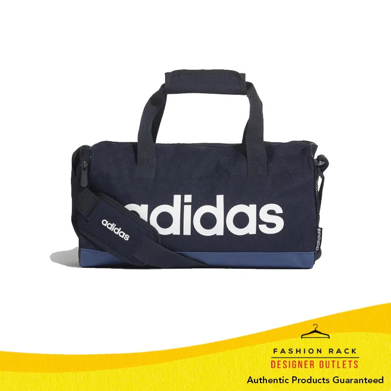 Adidas Linear Duffel Bag (Xsmall) Legend Ink / Tech Indigo / White