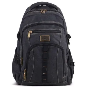 Aoking Canvas Student Laptop Backpack