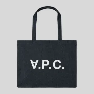 A.P.C Daniela Unisex Shopping Tote Bag Indigo COCSXM61446U