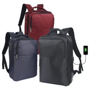 BL 8459 - Nylon Laptop Bag with USB Port II