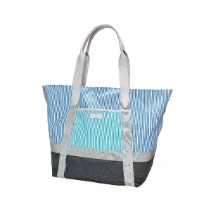 CGEAR - Canvas Sand-Free Tote (Ocean Stripe)