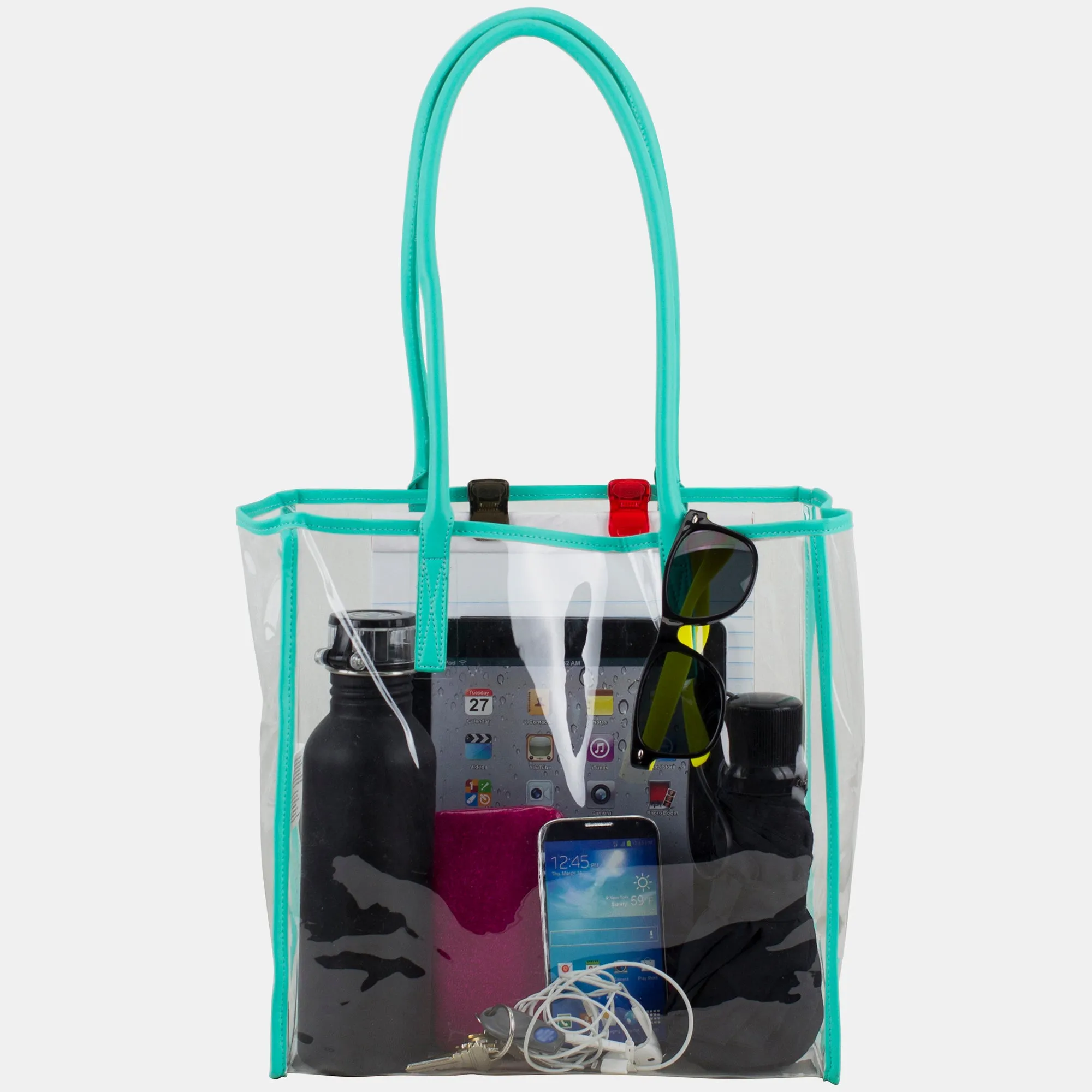 Clear All Purpose Security Large Tote Bag