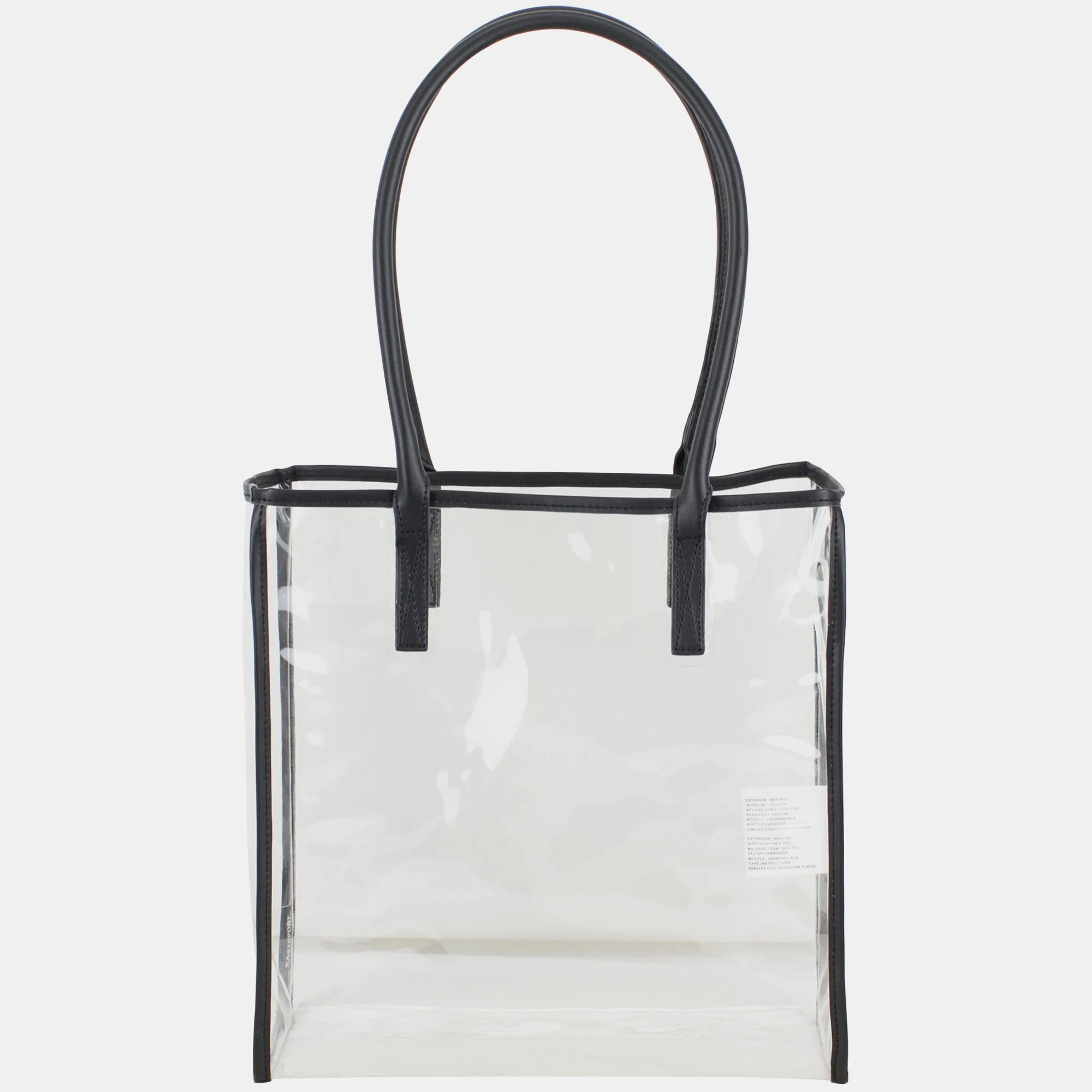 Clear All Purpose Security Large Tote Bag