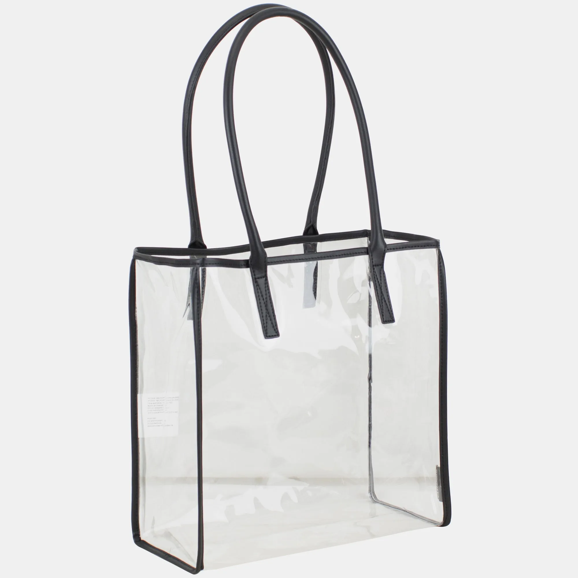 Clear All Purpose Security Large Tote Bag