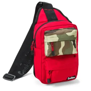 Cookies ‘Rack Pack" Smell Proof Over The Shoulder Sling Bag (Red)