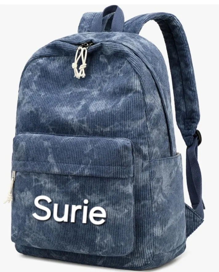 Corduroy 17 inch backpack