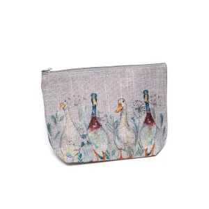 Duck Design Linen Make Up Bag from Langs