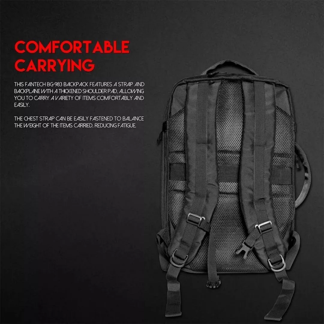 Fantech BG-983 15.6" / BG-984 17.1" Water Resistance  Gaming Backpack