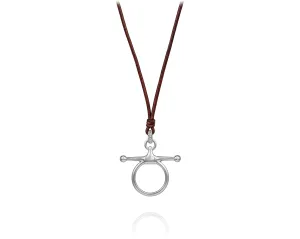 Fulmer Bit Necklace | Sterling Silver