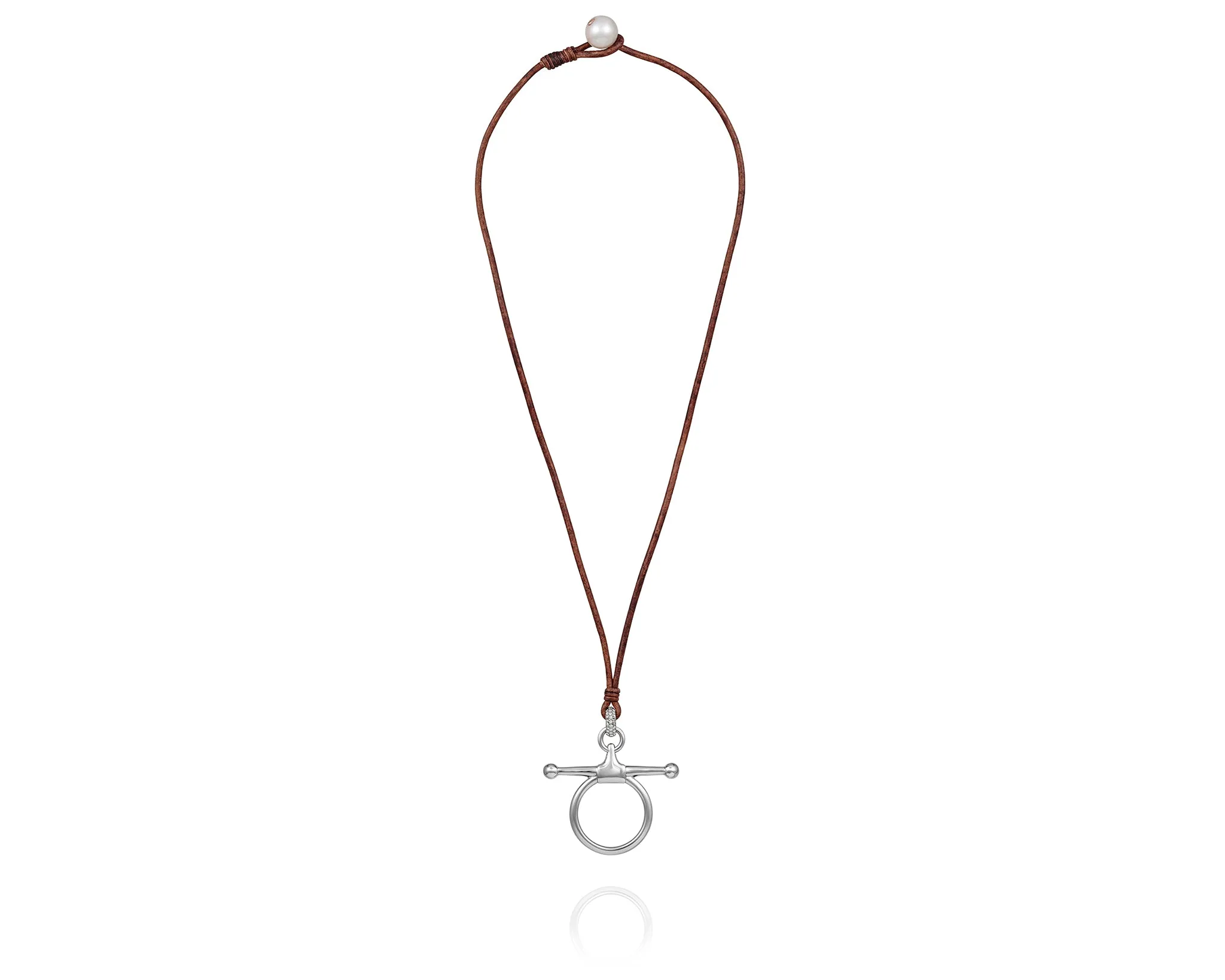 Fulmer Bit Necklace | Sterling Silver