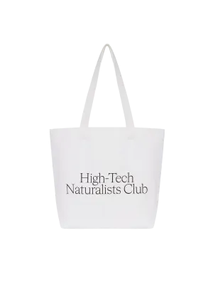 High-Tech Naturalists Club Tote Bag—ivory