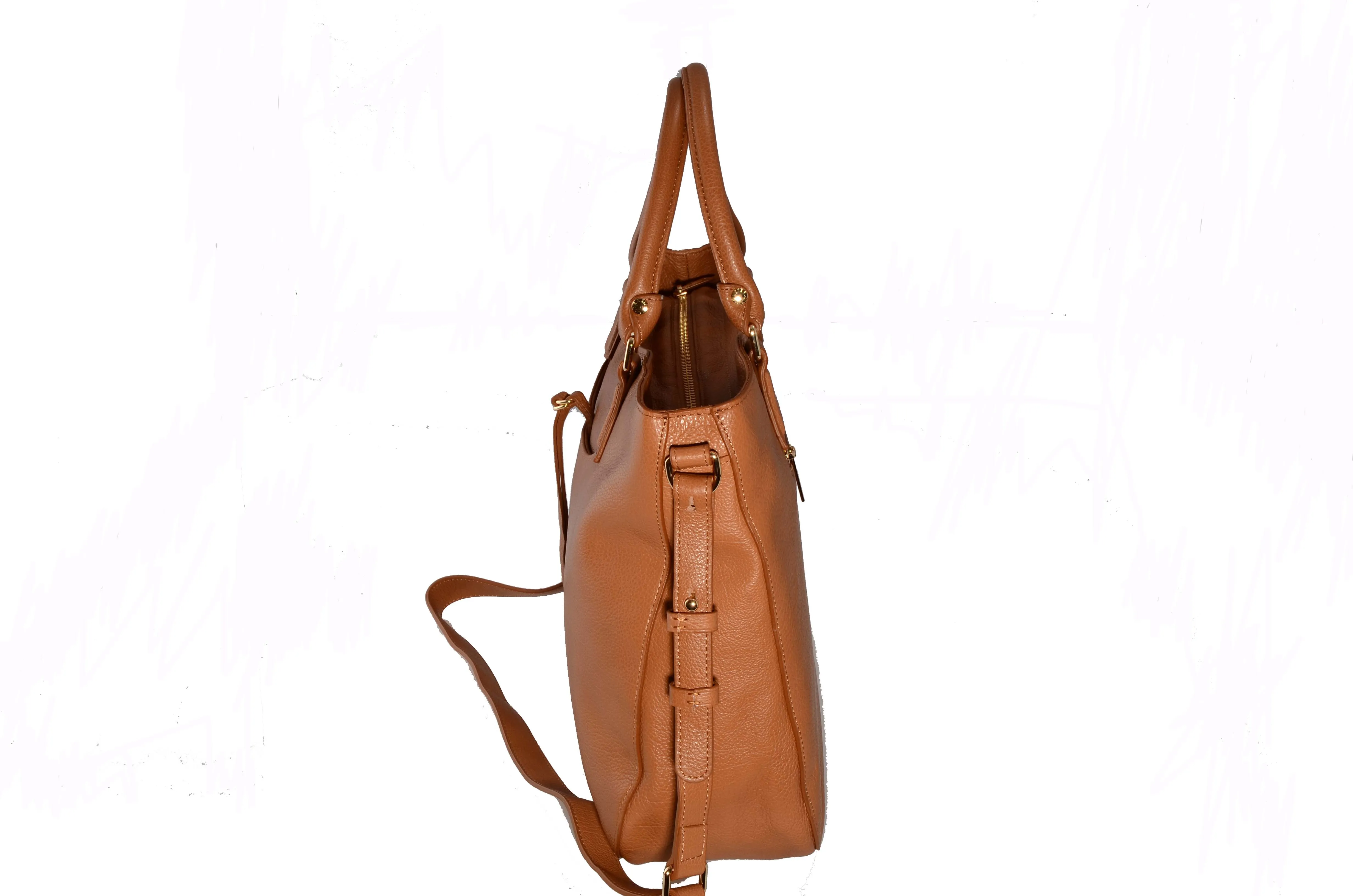 Lancaster Dune Handle Bag Camel