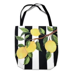 Lemon Branch Large 18" Tote Bag