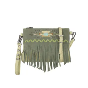 MW1214-181 Montana West Aztec Collection Crossbody/Wristlet