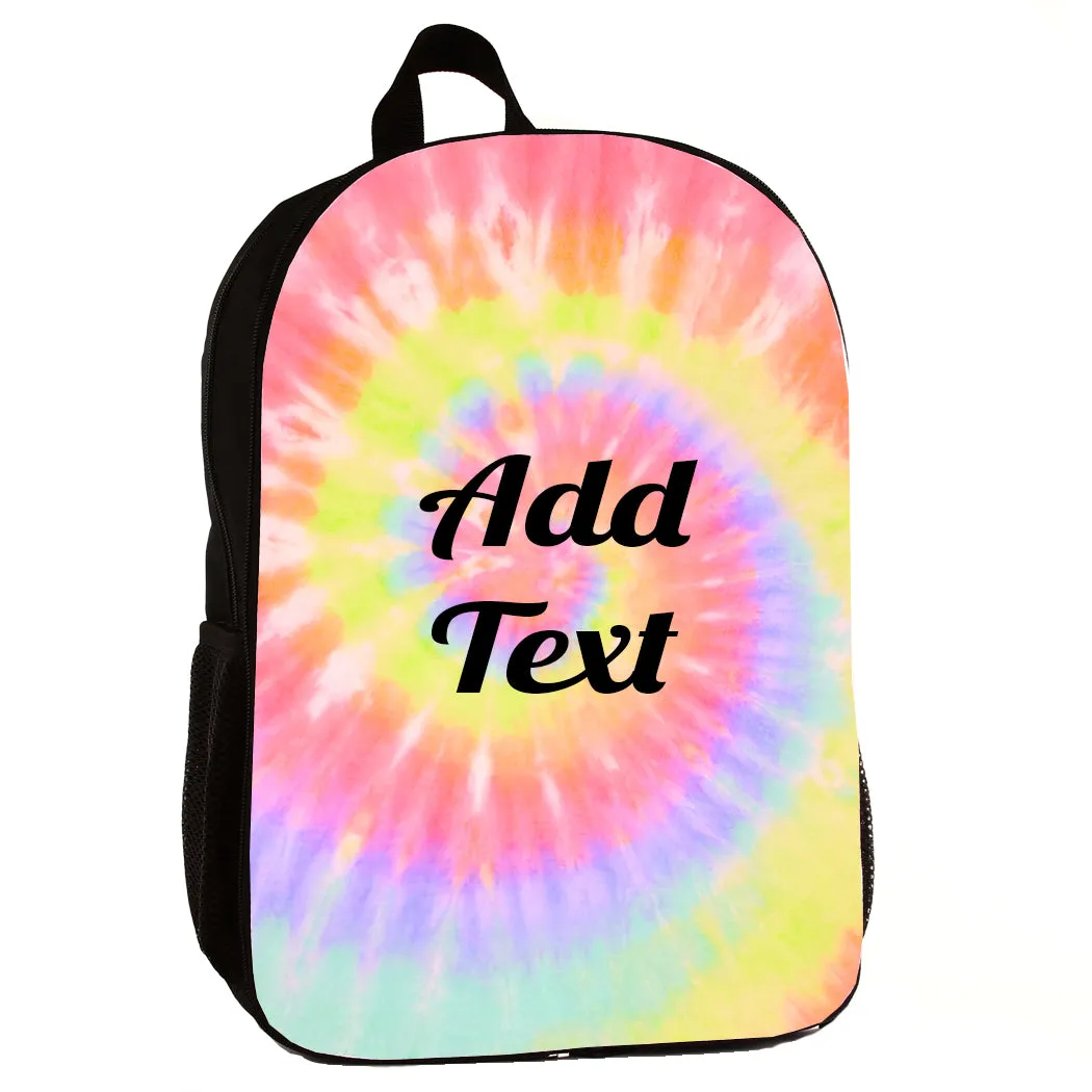 Personalized Tie Dye Backpacks / Lunch Bag / Duffel Bag / Bottle